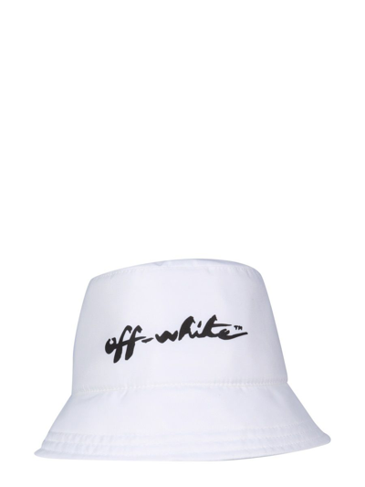 Off-white White Script Logo Hat