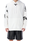 PRADA PRADA OVERSIZED PRINTED HOODIE