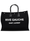 SAINT LAURENT SAINT LAURENT MEN'S BLACK POLYESTER TOTE