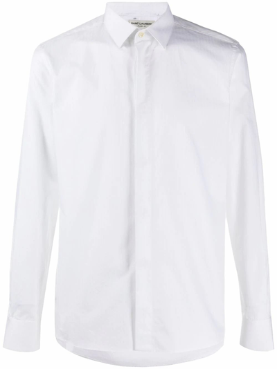 Saint Laurent Luxury Shirt In White