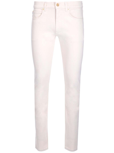 Versace Men's  White Other Materials Jeans