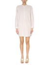 Woolrich Cotton Linen Blend Blouse In Beige