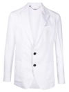 Billionaire Single-breasted Tailored Blazer In White
