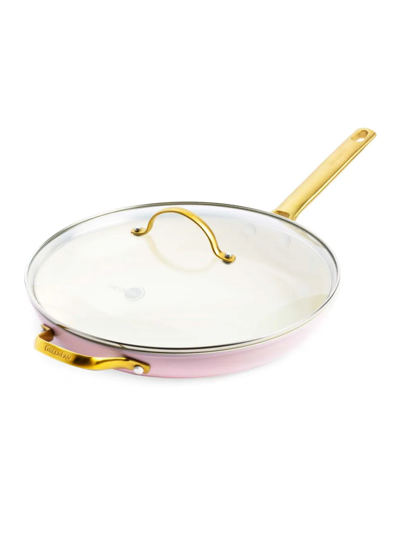 Greenpan Reserve Ceramic Nonstick Covered Frying Pan In Pink