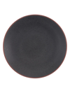 Nambe Taos Stoneware Accent Salad Plate In Onyx