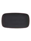 Nambe Taos Soft Rectangular Platter Agate In Onyx