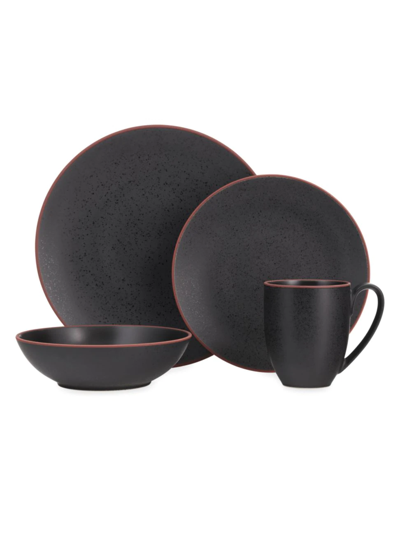 Nambe Taos 4-piece Place Setting In Black