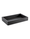 Labrazel Conda Silver Towel Tray In Black