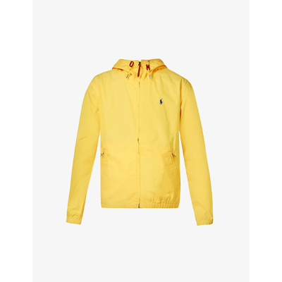 Polo Ralph Lauren Colt Brand-embroidered Regular-fit Cotton Jacket In Coastal Yellow