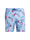 Vineyard Vines 7-inch Printed Chappy Swim Trunks In Cloud Red Multi