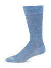 Marcoliani Linen Mid-calf Length Socks In Amalfi Blue