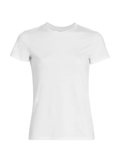 Vince Classic Short-sleeve T-shirt In White