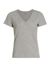 VINCE WOMEN'S PLUNGING V-NECK T-SHIRT