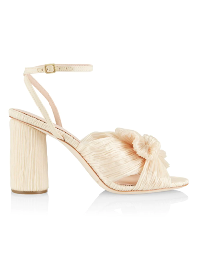 Loeffler Randall Women's Camellia Knotted Sandals In Almond