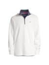 Vineyard Vines Saltwater Quarter-zip Sweater In Jost Van