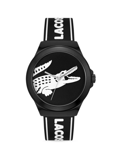 Lacoste Neocroc 42mm Watch In Black