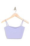 Susana Monaco Crop Tank In Sweet Lavender