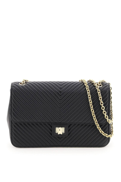 Furla Pop Star Shoulder Bag In Black
