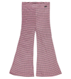 MOLO ALEXANDRA STRIPED FLARED trousers
