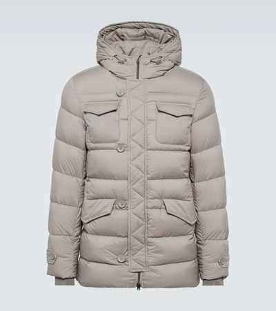Herno Padded Down Jacket In Grey