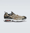 Nike Air Kukini Leopard-print Sneakers In Black