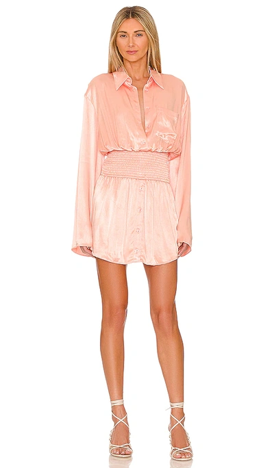 L'academie Jacquie Dress In Coral