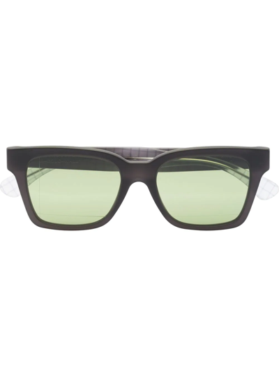 A-cold-wall* X Retrosuperfuture America Square-frame Sunglasses In Schwarz