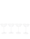 ANN DEUMELEMEESTER X SERAX GRACE CHAMPAGNE COUPE (SET OF 4)