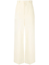 DEL CORE HIGH-WAISTED WIDE-LEG TROUSERS