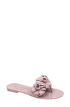 Kate Spade Women's Jaylee Floral Appliqué Jelly Slides In Soft Pink