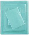 Intelligent Design Jersey-knit Cotton Blend 3-pc. Sheet Set, Twin Xl In Aqua