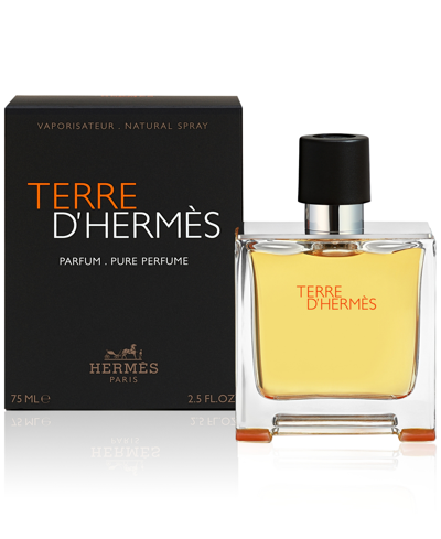 Hermes Terre D' Pure Perfume Spray, 2.5 Oz.