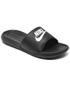 Nike Womens Victori One Slide Sandals In Black/white