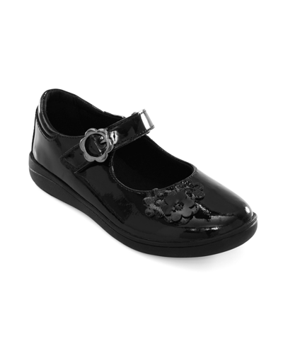 Stride Rite Toddler Girls Holly Mary Jane Shoes In Black Patent