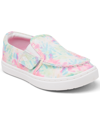 SPERRY TODDLER GIRLS SALTIE JR. WASHABLE STAY-PUT CLOSURE SLIP-ON SNEAKERS FROM FINISH LINE
