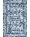 Nuloom Bodrum Oriental Vintage-inspired Odell 5' X 7'5" Area Rug In Light Blue