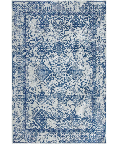 Nuloom Bodrum Oriental Vintage-inspired Odell 5' X 7'5" Area Rug In Light Blue
