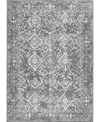 Nuloom Bodrum Oriental Vintage-inspired Odell Silver 8' X 10' Area Rug In Gray