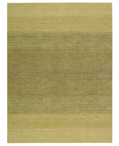 Calvin Klein Ck206 Linear Glow Glo-01 7'9" X 10'10" Area Rug In Verbena