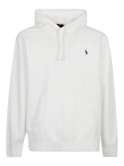 Polo Ralph Lauren Logo Embroidered Long In White