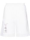 BETHANY WILLIAMS EMBROIDERED TRACK SHORTS