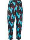 RACHEL COMEY WESTSIDE ABSTRACT-PRINT TROUSERS