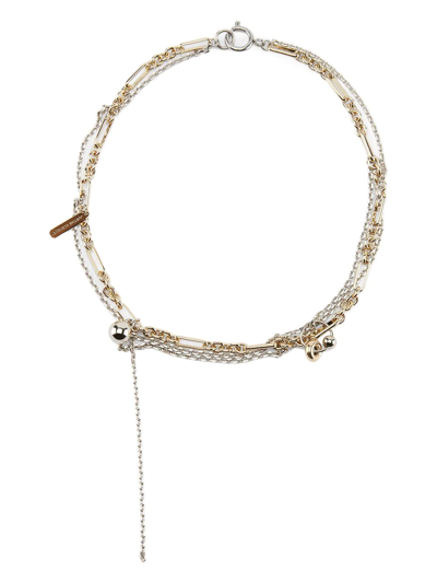 Justine Clenquet Rachel Multi-chain Necklace In Gold