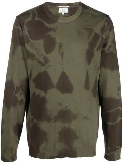 Woolrich Tie-dye Knit Jumper In Multi