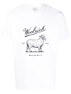 Woolrich Logo-print Cotton T-shirt In White