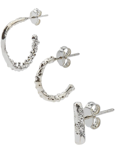 Alighieri Sterling Silver The Starry Night Earring Set