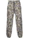 ECKHAUS LATTA GRAPHIC-PRINT FLEECE SWEATPANTS