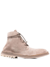 MARSÈLL LACE-UP SUEDE BOOTS