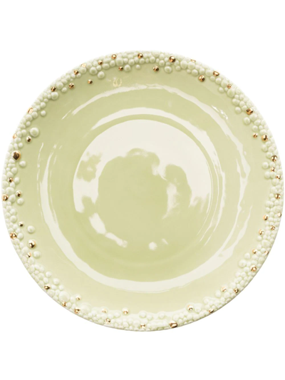 L'objet X Haas Brothers Dinner Plate In Green