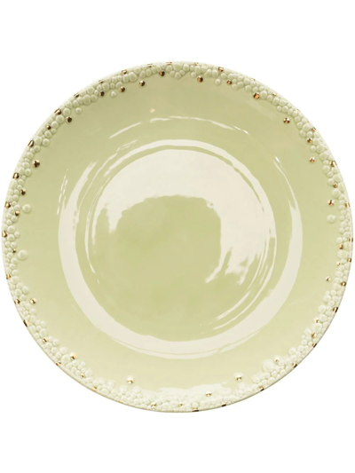 L'objet X Haas Brothers Charger Plate In Green